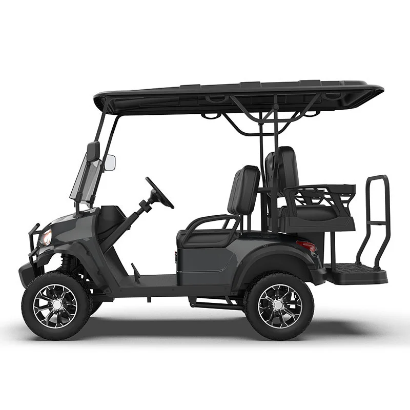 Penjaga alam sekitar: Black Lifted Golf Carts dalam amalan mesra alam