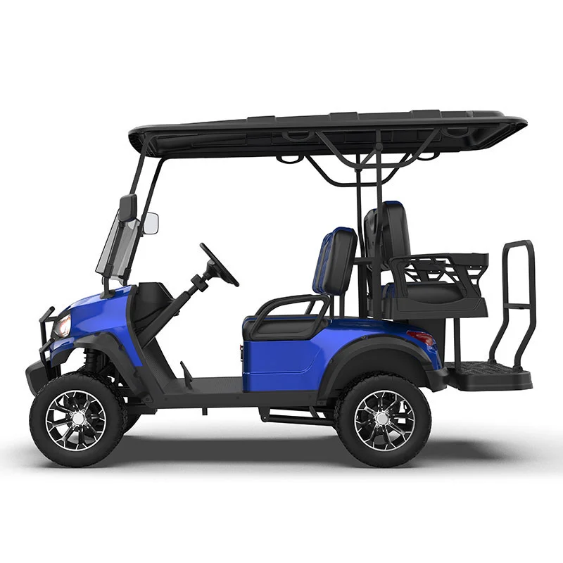 Keselamatan padang Golf: peranan kereta Golf mengangkat biru dalam pengurusan kursus