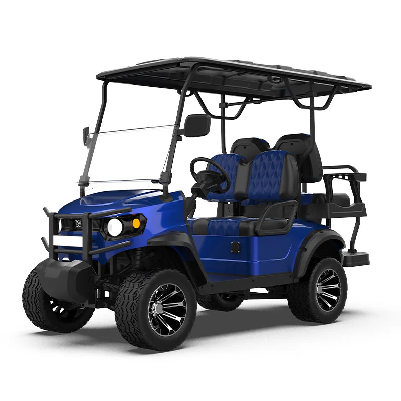 GFL 2 2 Blue Seater mengangkat keranjang Golf